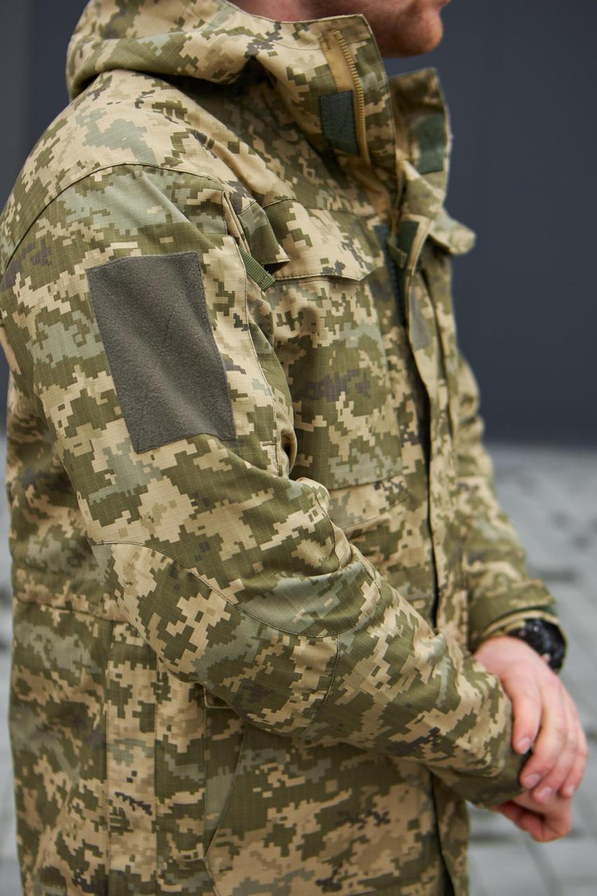 Парка демісезонна піксель ЗСУ ріп-стоп Military - Зображення 5