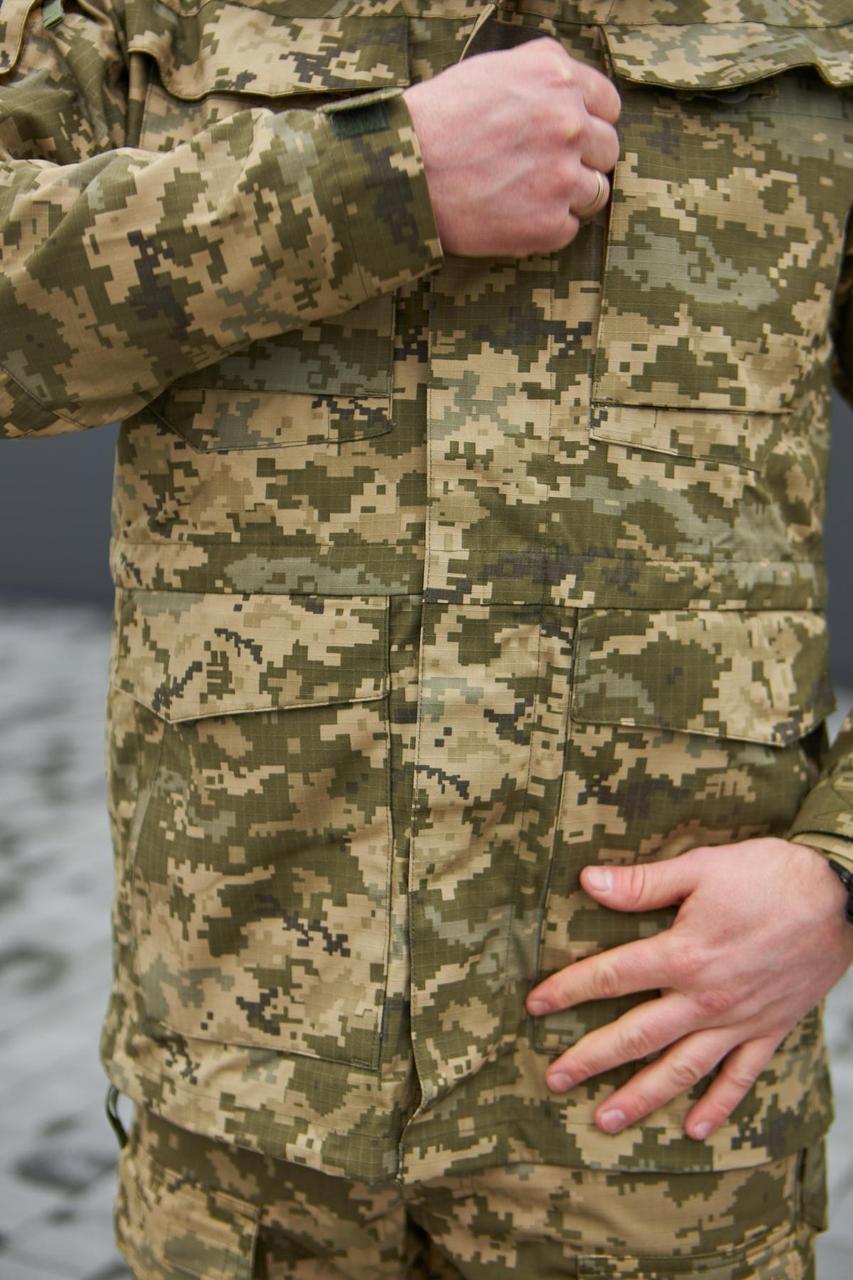 Парка демісезонна піксель ЗСУ ріп-стоп Military - Зображення 6