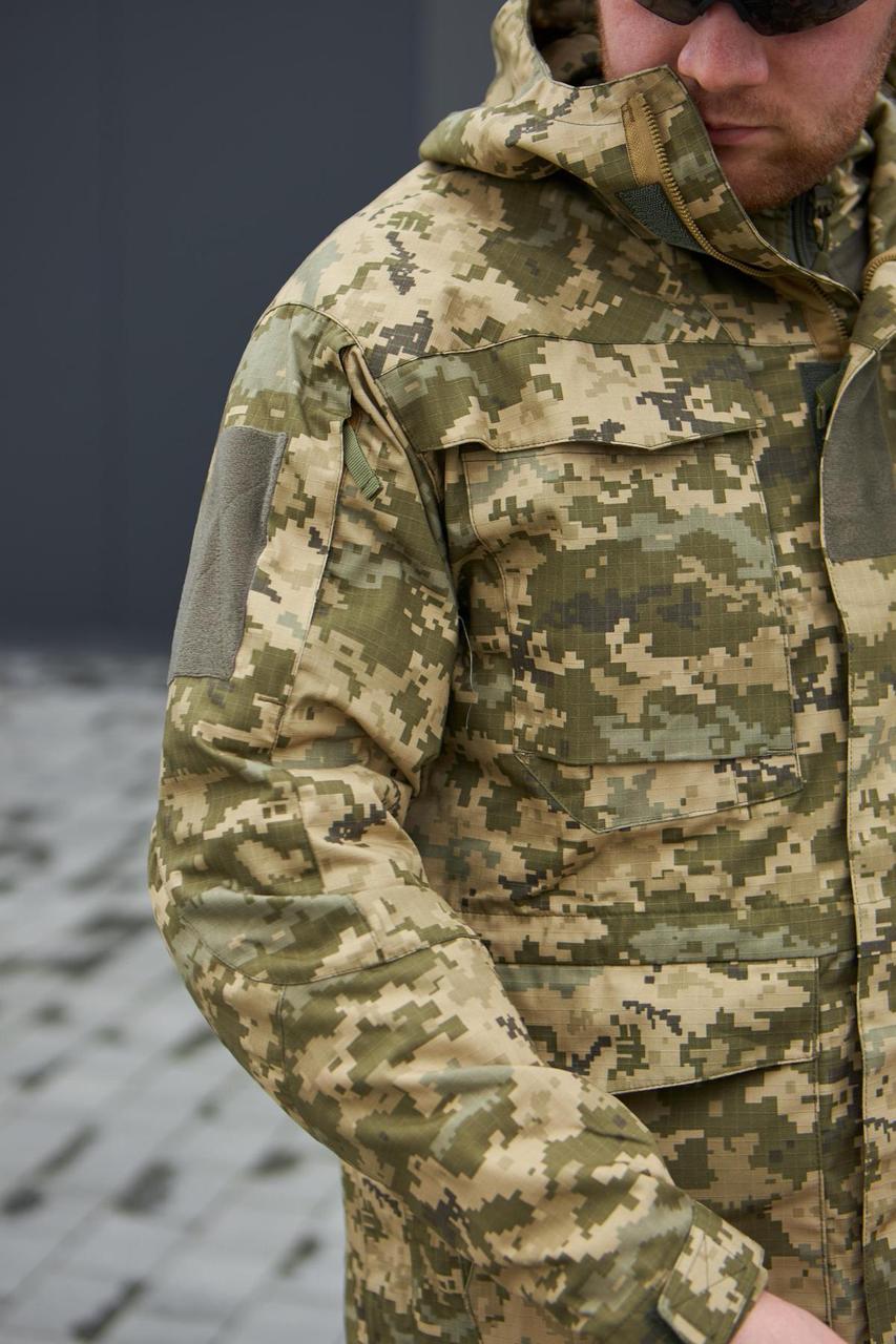 Парка демісезонна піксель ЗСУ ріп-стоп Military - Зображення 7