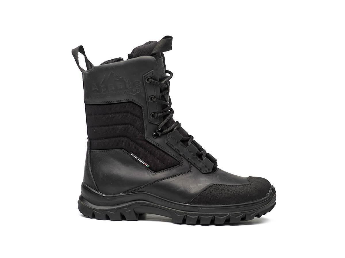 Берці демісезонні мембрана winterfrost wf800 (-10°C до +10°C.) Чорні - Зображення 3