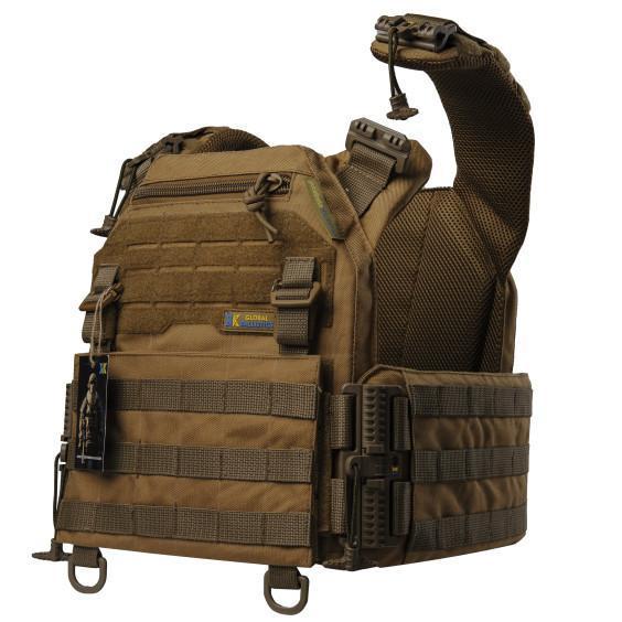 Плитоска WARMOR GEN.3 PRO для плит XL-27х33 Койот - Зображення 6