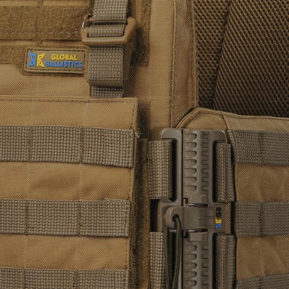 Плитоска WARMOR GEN.3 PRO для плит XL-27х33 Койот - Зображення 9