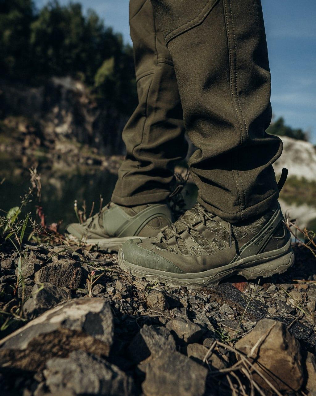 Тактичні демисезонні черевики Gore-Tex Висота 19 см Олива - Зображення 7