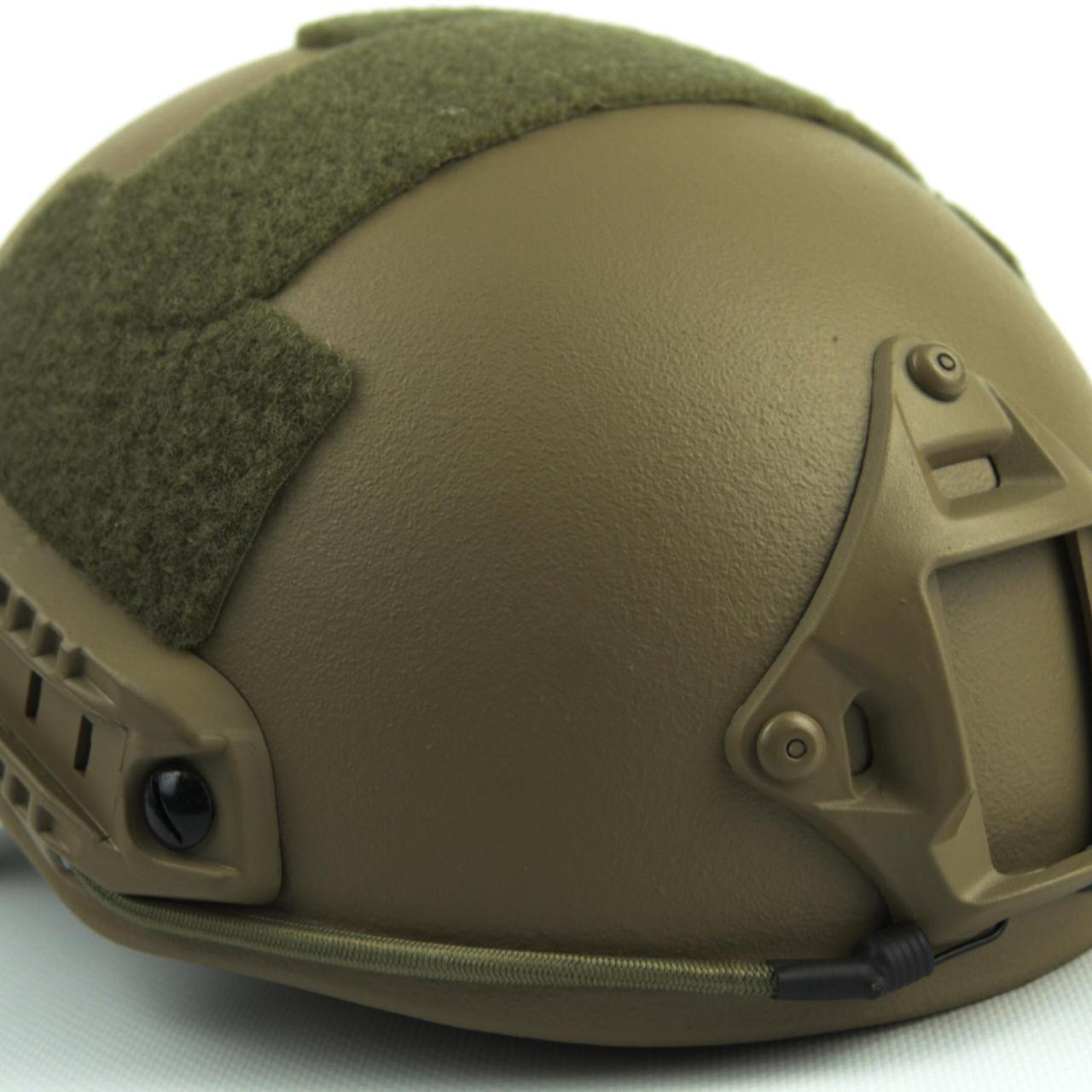 Шолом PE Fast Helmet NIJ IIIA Підвісна система WENDY system.Койот - Зображення 5