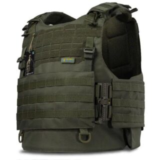 Плитоноска WARMOR Gen.4 Олива   зі збільшеною площею захисту