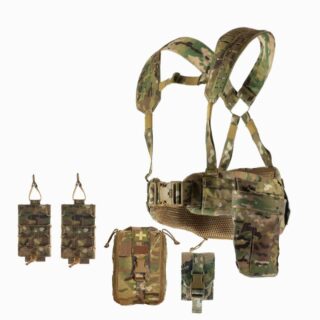 Ремінно-плечова система +5 підсумків FАM.TAC .РПС з кишенею під балістичний пакет Мультикам
