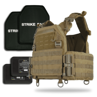 Плитоноска Kiborg GU gen.2 з балістичним захистом та бронеплитами Coyote