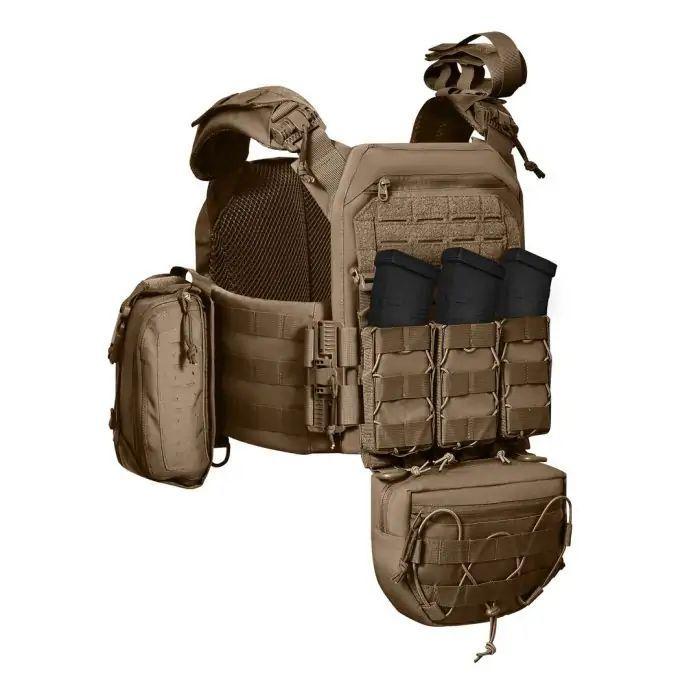 Комплект Плитоноска MPS М8 PRO 25*30 см + 9 підсумків Койот - Зображення 2