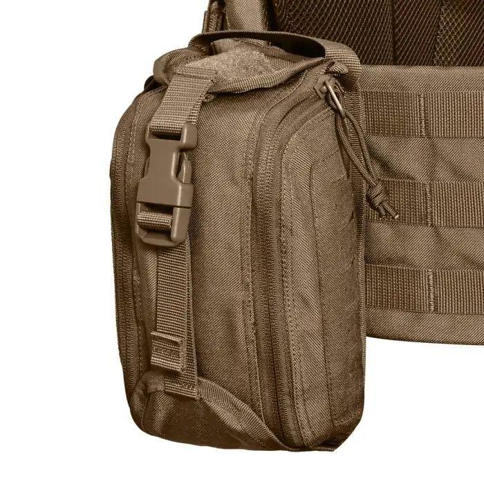 Комплект Плитоноска MPS М8 PRO 25*30 см + 9 підсумків Койот - Зображення 9