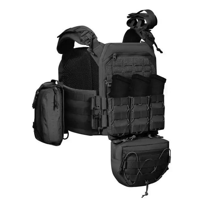 Комплект Плитоноска MPS М8 PRO 25*30 см + 9 підсумків Чорний - Зображення 2