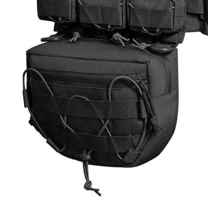 Комплект Плитоноска MPS М8 PRO 25*30 см + 9 підсумків Чорний - Зображення 9