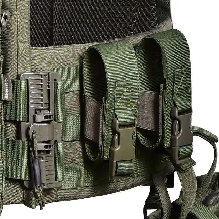 Комплект Плитоноска MPS М8 PRO 25*30 см + 9 підсумків Олива - Зображення 6