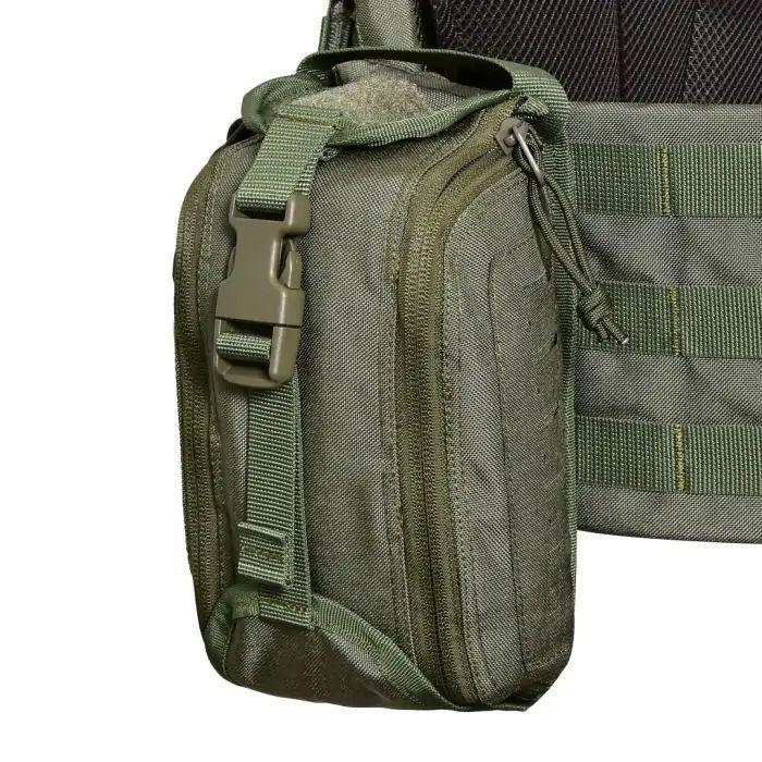 Комплект Плитоноска MPS М8 PRO 25*30 см + 9 підсумків Олива - Зображення 7