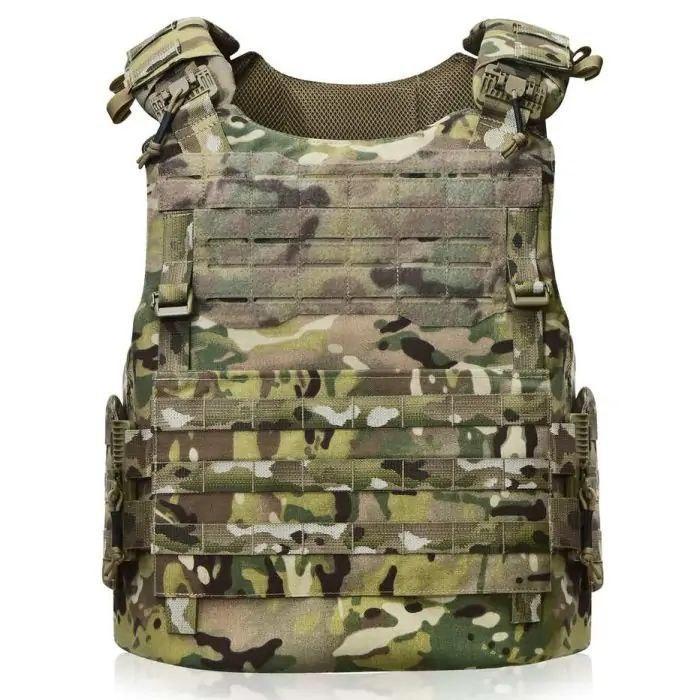 Плитоноска S/M MTF Doom M9 зі збільшеною площею захисту Мультикам + Балістичні пакети 2 класу - Зображення 6