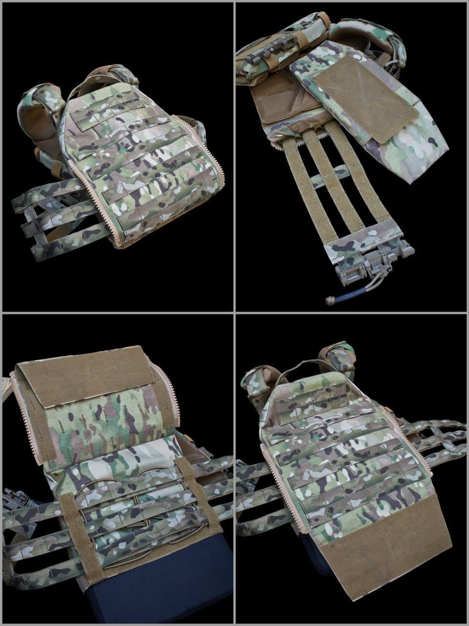 Плитоноска MODULE з Фастексом на плечі під плити 25х30 см та 24х32 см Multicam Original IRR - Зображення 9