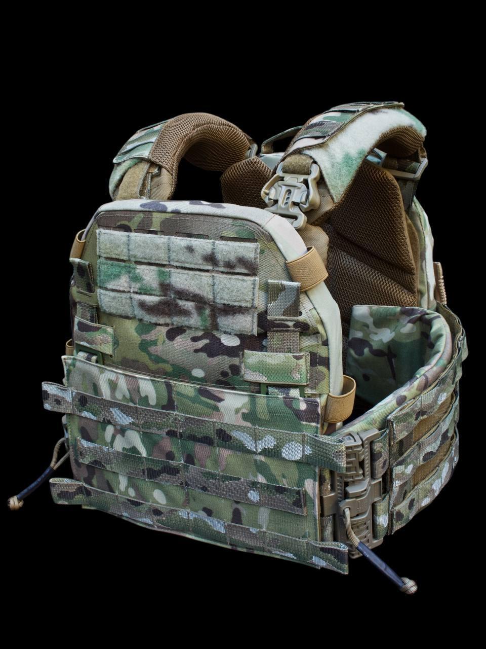 Плитоноска MODULE з Фастексом на плечі під плити 25х30 см та 24х32 см Multicam Original IRR - Зображення 10