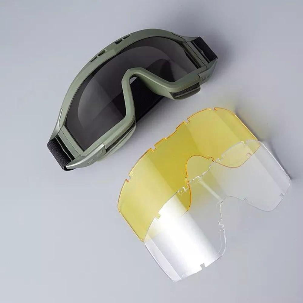 Комплект Каска Кевларова олива Fast ,Кріплення, Навушники Walker’s Razor Slim , Захисні Окуляри, Кавер Піксель - Зображення 6
