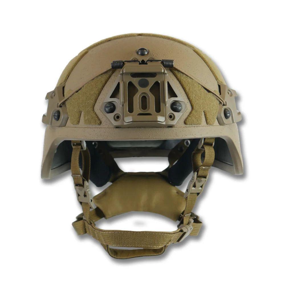 Балістична каска шолом Sestan-Busch. Helmet BK-ACH-MICH Закриває Вуха NIJ-IIIA Койот - Зображення 2