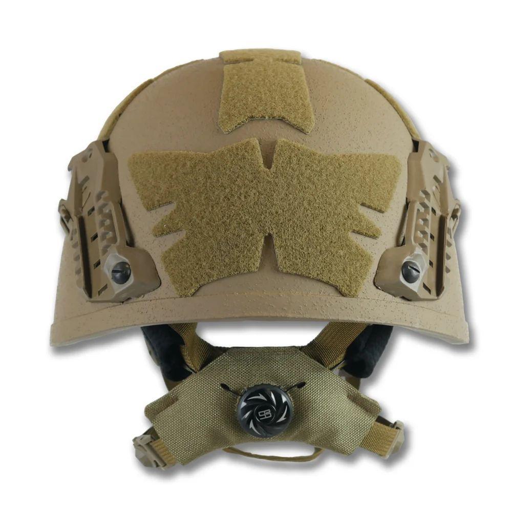 Балістична каска шолом Sestan-Busch. Helmet BK-ACH-MICH Закриває Вуха NIJ-IIIA Койот - Зображення 3