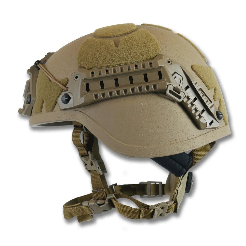 Балістична каска шолом Sestan-Busch. Helmet BK-ACH-MICH Закриває Вуха NIJ-IIIA Койот - Зображення 4