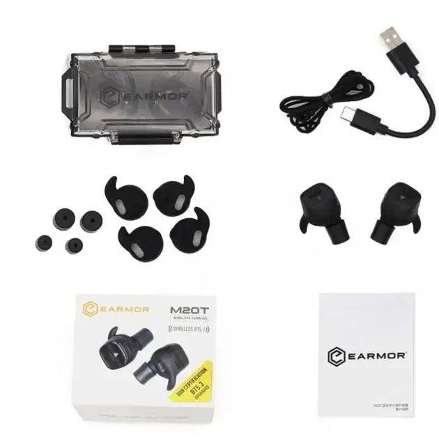 Активні Беруші для стрільби Bluetooth EARMOR M20T Клас захисту 82 дБ - Зображення 4