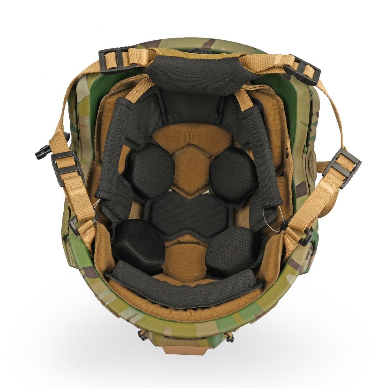 Балістичний шолом SHC BURAN 3.0 Helmet Матеріал UMHWPE Мультикам - Зображення 5