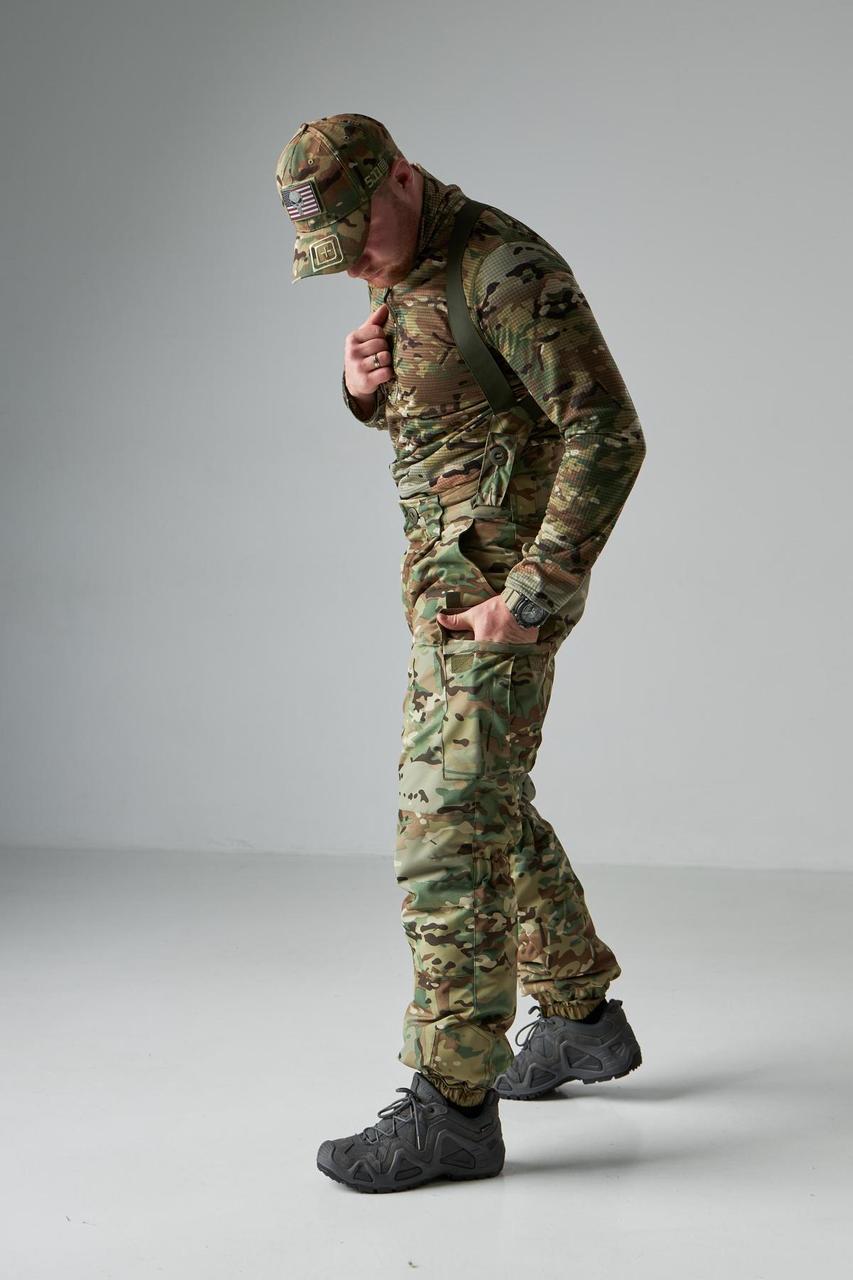 Штани зимові Taslan мультикам на підтяжках, до -15*С - Зображення 6