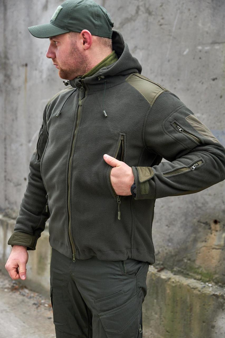 Флісова куртка SHARK SKIN GEN I MILITARY OLIVE олива - Зображення 2