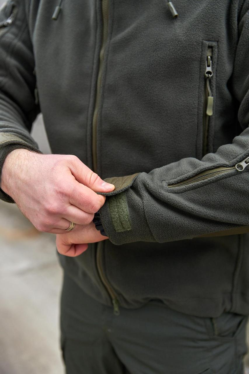 Флісова куртка SHARK SKIN GEN I MILITARY OLIVE олива - Зображення 7