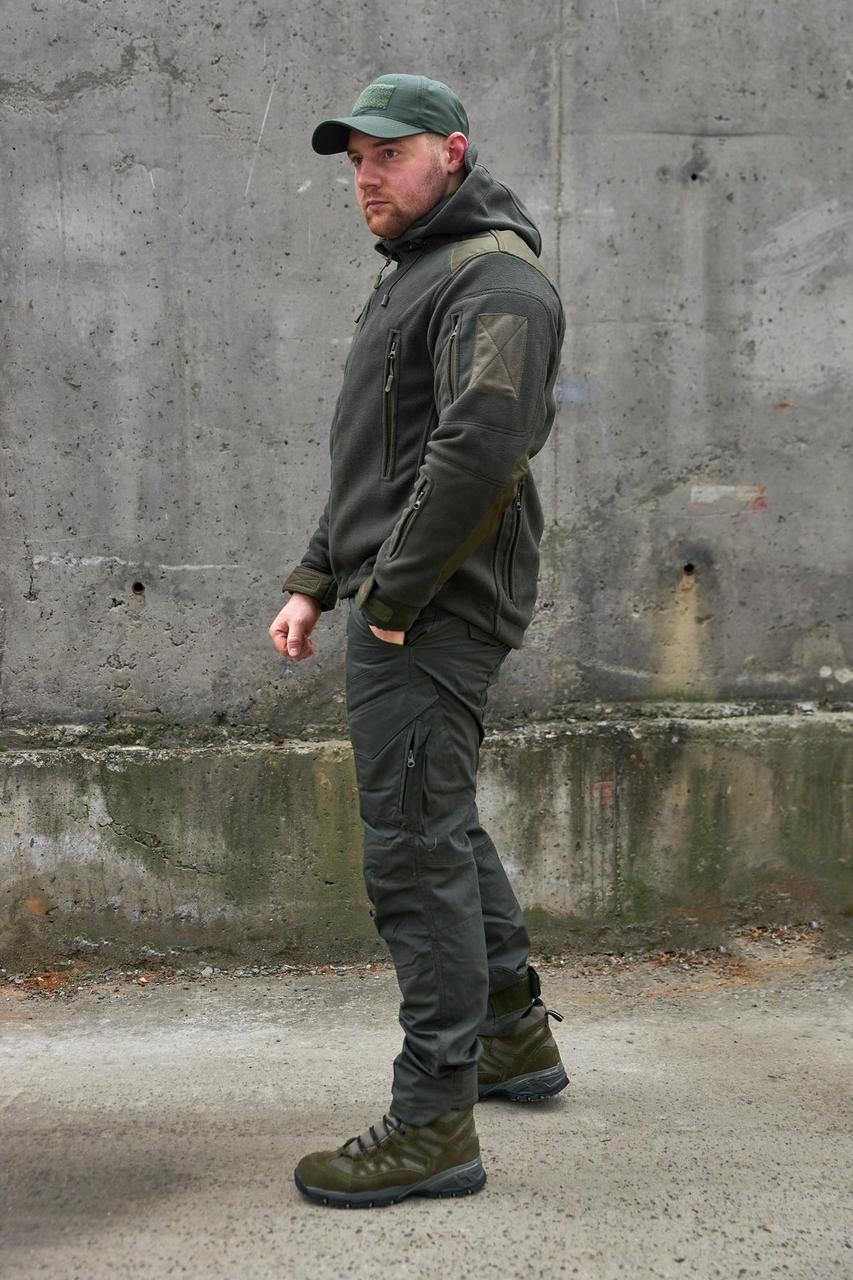Флісова куртка SHARK SKIN GEN I MILITARY OLIVE олива - Зображення 9