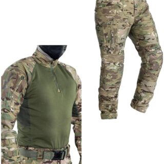 Тактичний костюм Assault multicam UF сорочка та штани з наколінниками