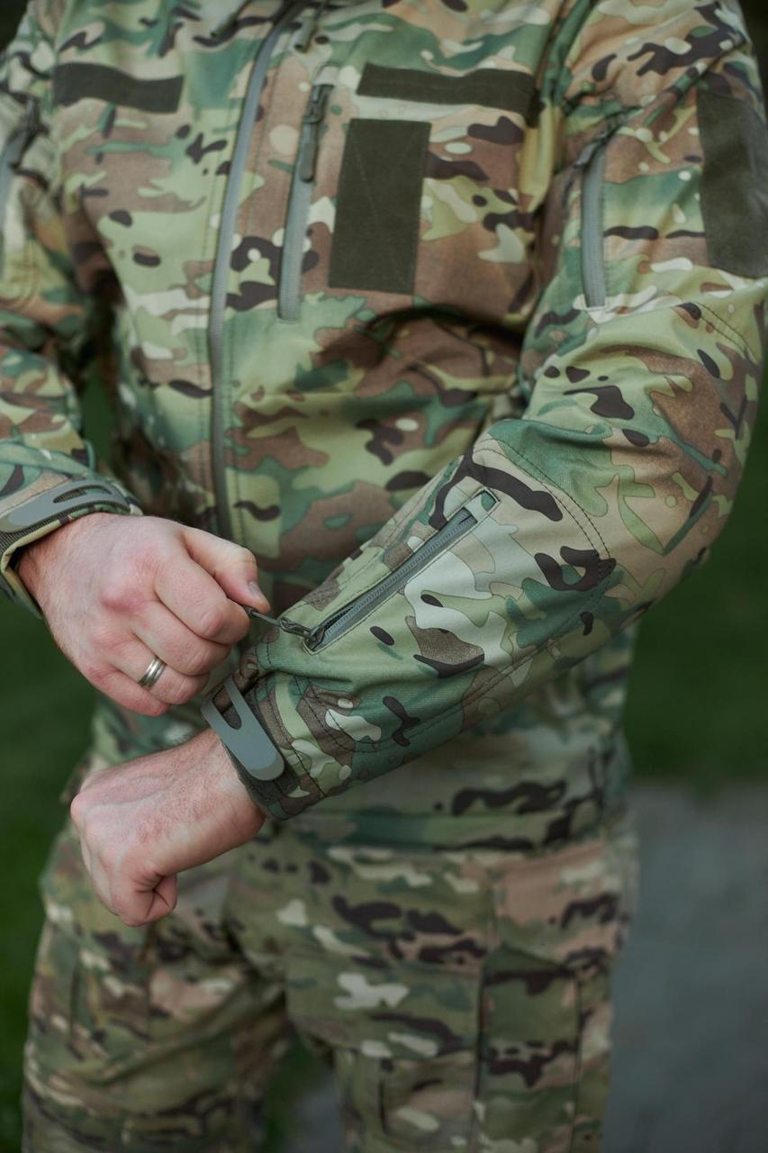 Куртка Soft Shell SKMilitary Multicam - Зображення 4
