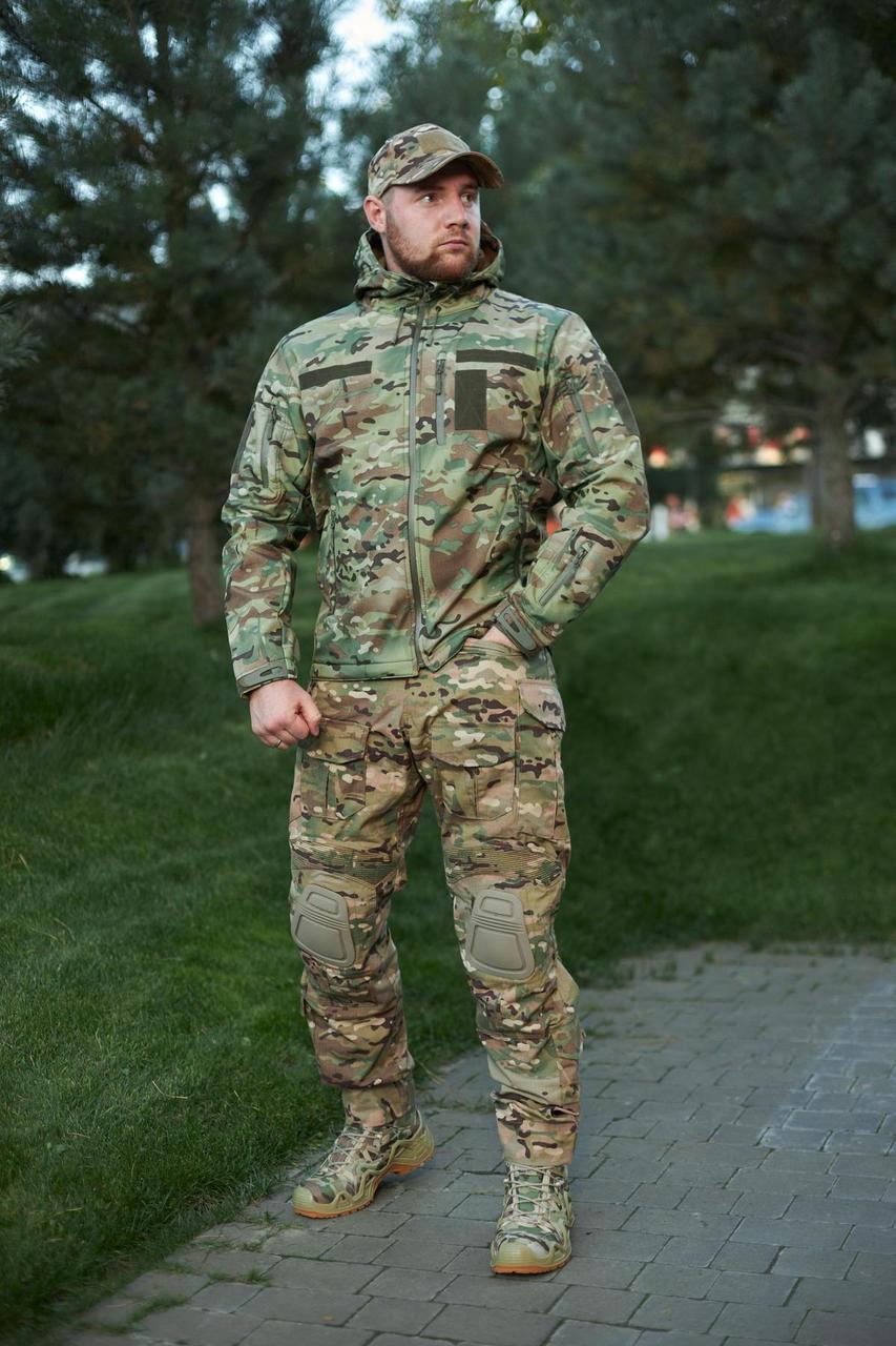 Куртка Soft Shell SKMilitary Multicam - Зображення 10