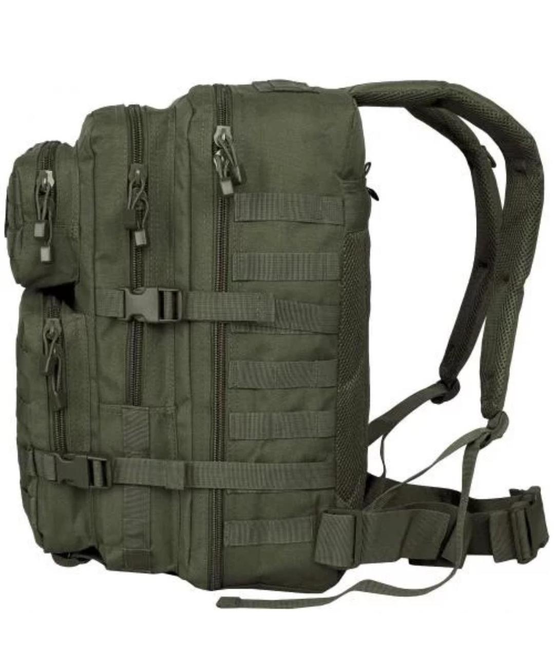 Рюкзак тактичний 36 літрів Mil-Tec Large Assault Pack Olive - Зображення 4