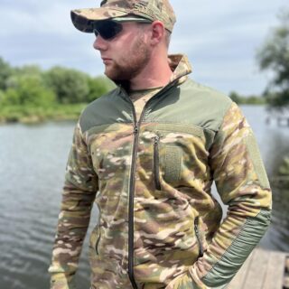 Флісова кофта мультикам з накладками