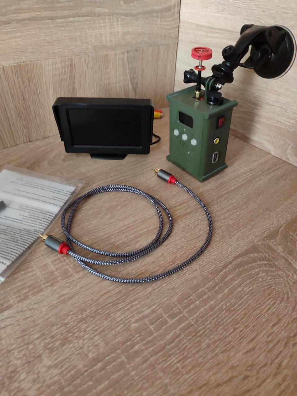 Детектор Сова 1 виявлення FPV-дронів на частоті 5.3ГГц - 5.9 ГГЦ, Bluetooth, інтеграція з РЕБ , +Монітор 4'3 - Зображення 9