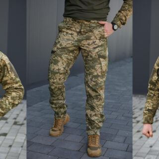 Тактичний комплект Military 3 в 1, піксель ЗСУ