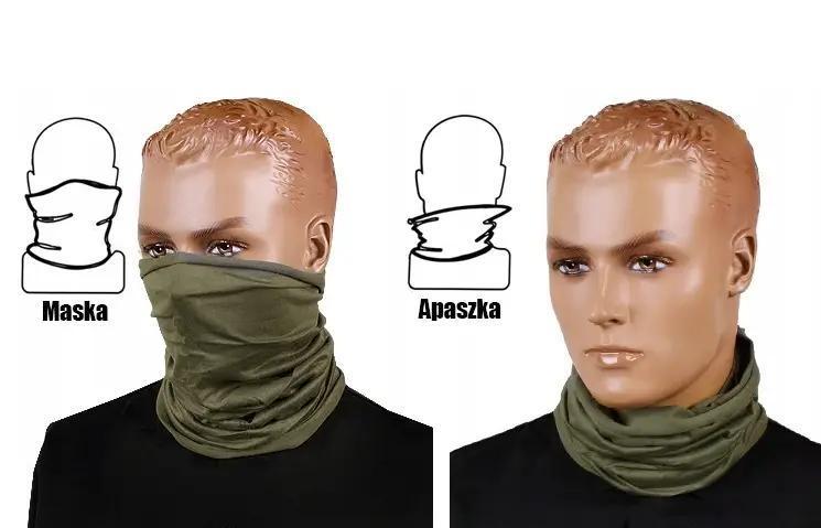 Шарф багатофункціональний Mil-Tec Olive - Зображення 2