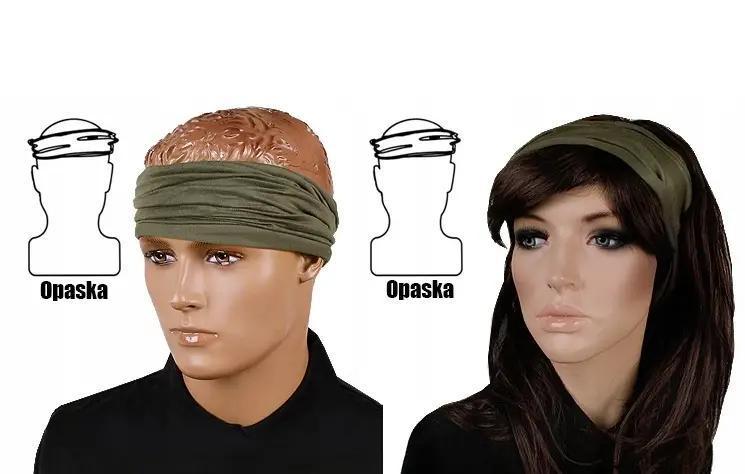 Шарф багатофункціональний Mil-Tec Olive - Зображення 3