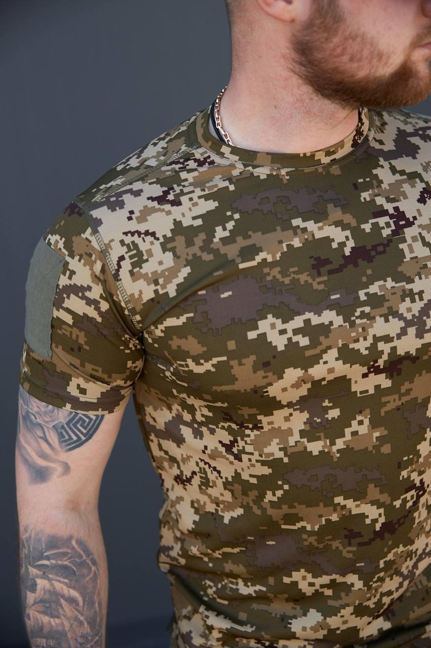 Футболка літня Cool Max з велкро панелями, Піксель ЗСУ - Зображення 4