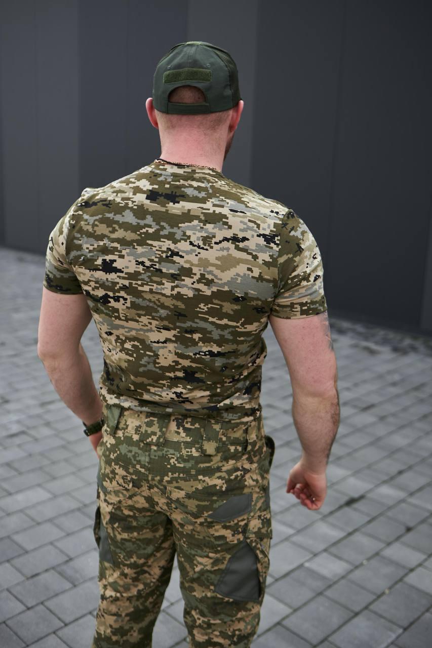 Літня футболка Стрейч котон Military Піксель ЗСУ - Зображення 4