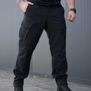 Літні ультралегкі штани нейлон-баланс, чорні