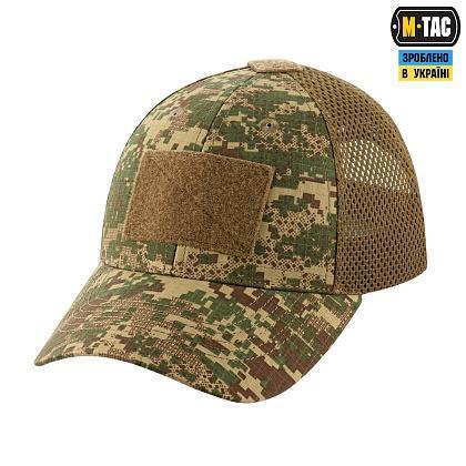 M-Tac бейсболка тактична з сіткою Rip-Stop NGU Camo