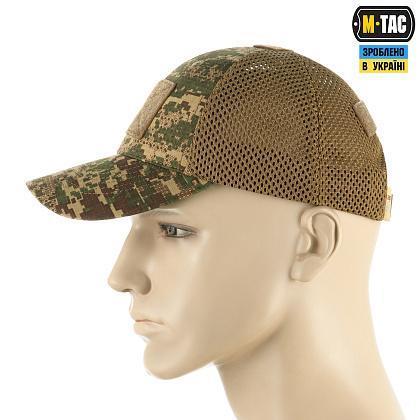 M-Tac бейсболка тактична з сіткою Rip-Stop NGU Camo - Зображення 4