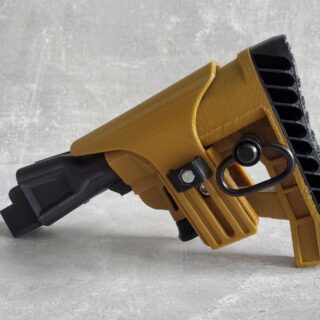 Приклад телескопічний для АК47 АК74 АКМ РПК з антабкою койот