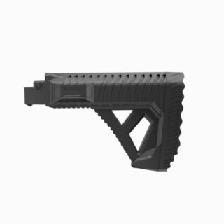 Приклад Гумовий 24 см з тильником та сталевим посиленням пеналом АК47 АК74 АКМ