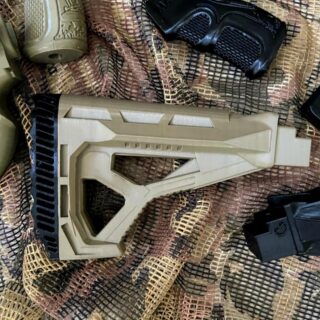 Приклад з тильником для АК74 АК47 АКМ Світлий Хакі