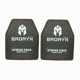 Комплект Бронеплит M (2,5 кг) (5 клас) 250*300 (2 шт.)