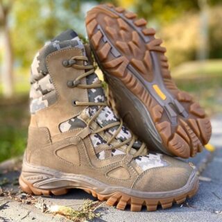 Зимові берці утеплювач Gore-Tex Койот/Піксель