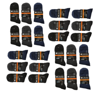 Комплект Термо носки Розмір (41-46) Columbia 30 шт Чорний, Сірий, Синій